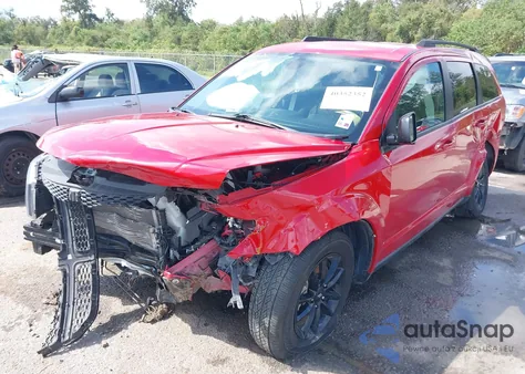 2020 Dodge Journey Se Value from USA, damaged, VIN 3C4PDCAB3LT268133